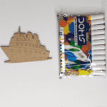Ship shape Fridge megnet