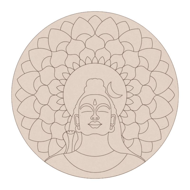 Adiyogi Lippan Art