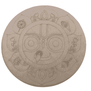 Jagannath Ji Pre-Marked MDF Painting Base