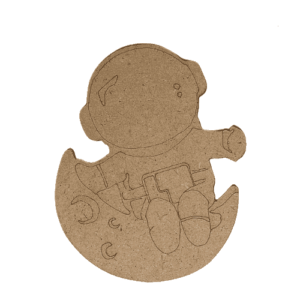 Astronaut mdf cutout