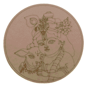 Krishna ji cutout