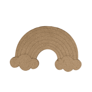 Rainbow mdf cutout