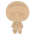 Rock lee MDF Cutout