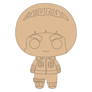 Rock lee MDF Cutout
