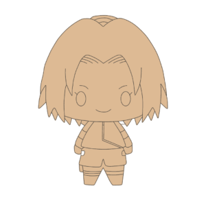 Sakura MDF Cutout
