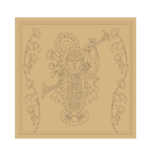 Shrinath ji cutout