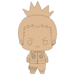 Sikamaru Mdf cutout