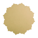 Mandlaborder mdf circle