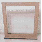 square back drop for Ganpati decoration