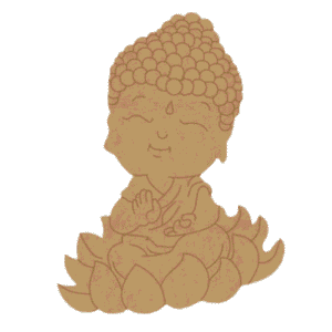 Cute buddha ji cutout