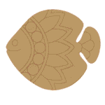 Fish cutout