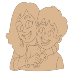 Sibling Cutout