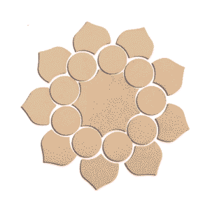 MDF Rangoli Cutout