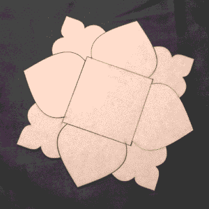 Rangoli MDF cutout