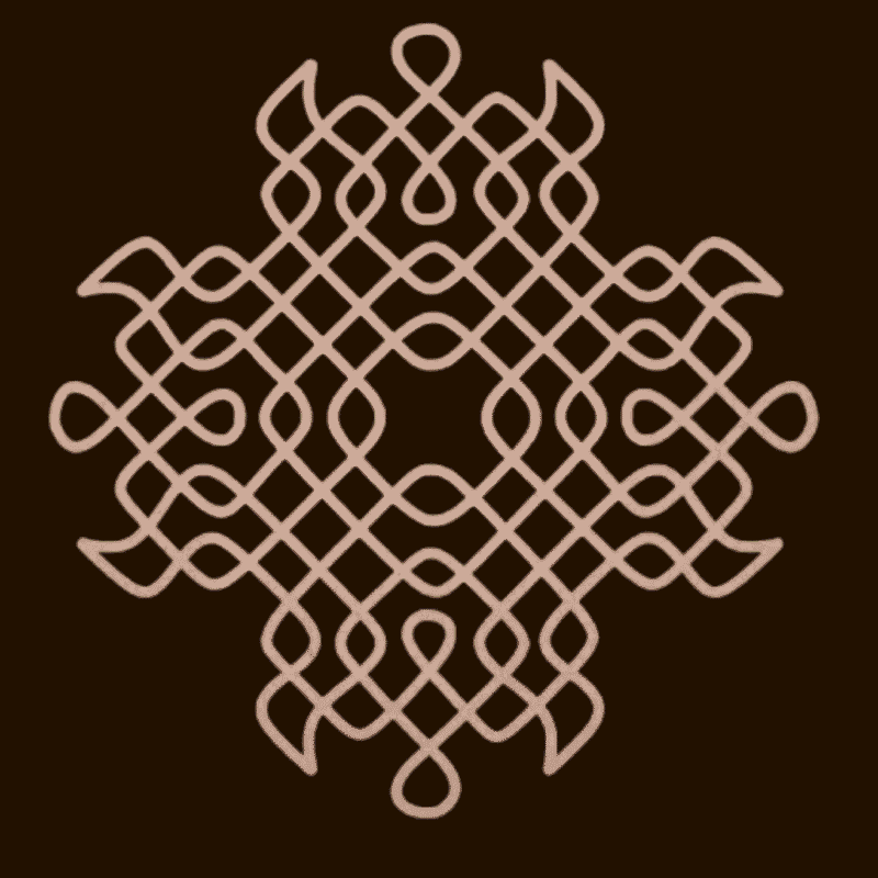 MDF Muggu Pattern