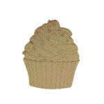 Cupcake MDF cutout