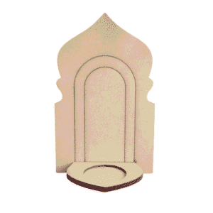 Festival MDF jharokha diya holder