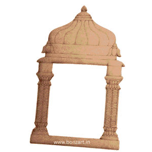 Decorative MDF Jharokha Cutout for Painting