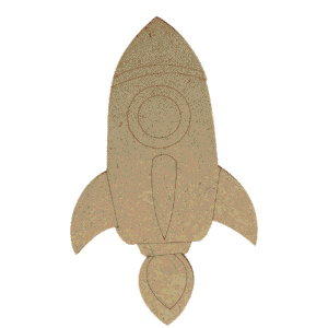 Rocket MDF cutout