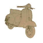 Scooter MDF cutout