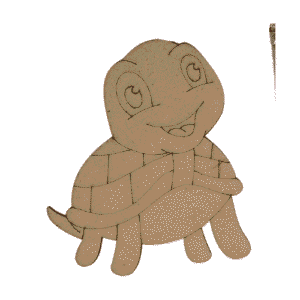 Tortoise MDF Cutout