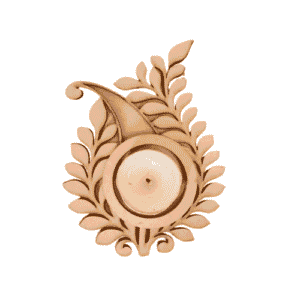 MDF tea light candle holder