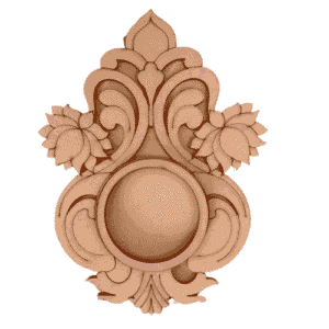 MDF tea light candle holder