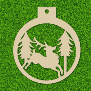 christmas dear ornament