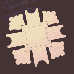 Rangoli cutout 25