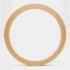 Macrame Ring MDF Cutout - Raw Semi-Pine Finish
