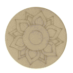 Pre marked mandala MDF board