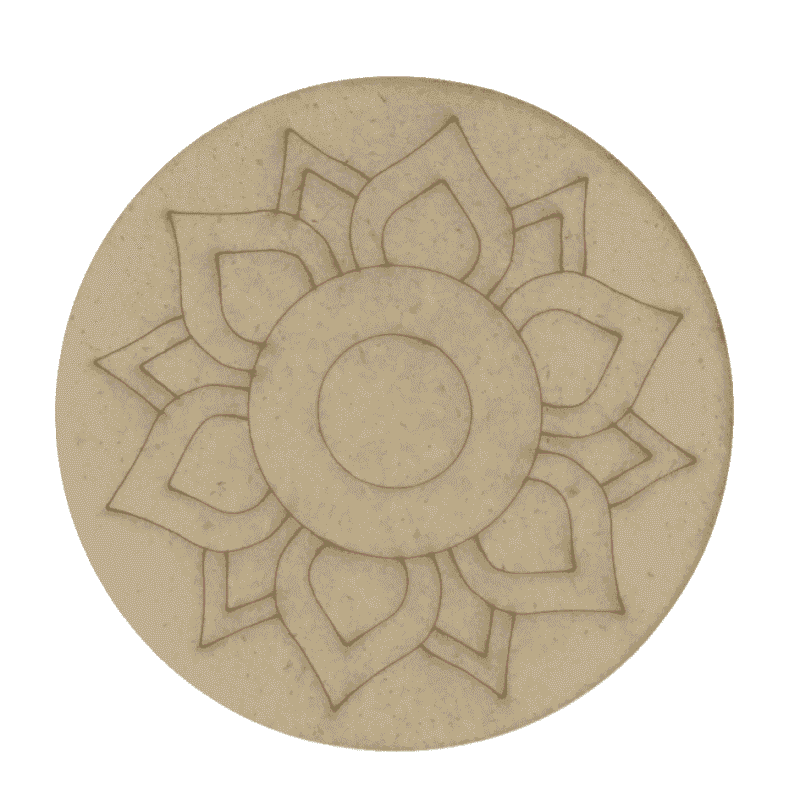 Pre marked mandala MDF board
