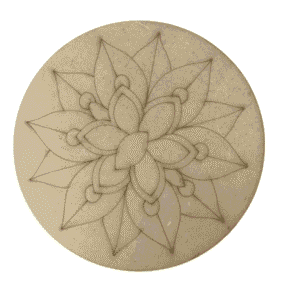 Pre marked mandala MDF board