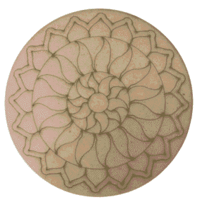 Pre marked mandala MDF board