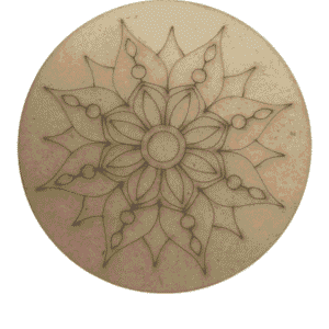 Pre marked mandala MDF board