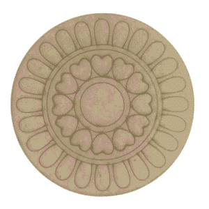 Pre marked mandala MDF board